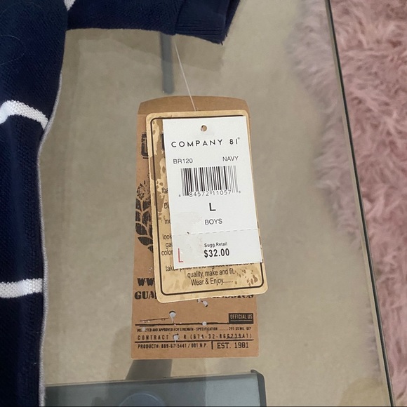 Boys’ Navy Collared Shirt - Picture 4 of 5